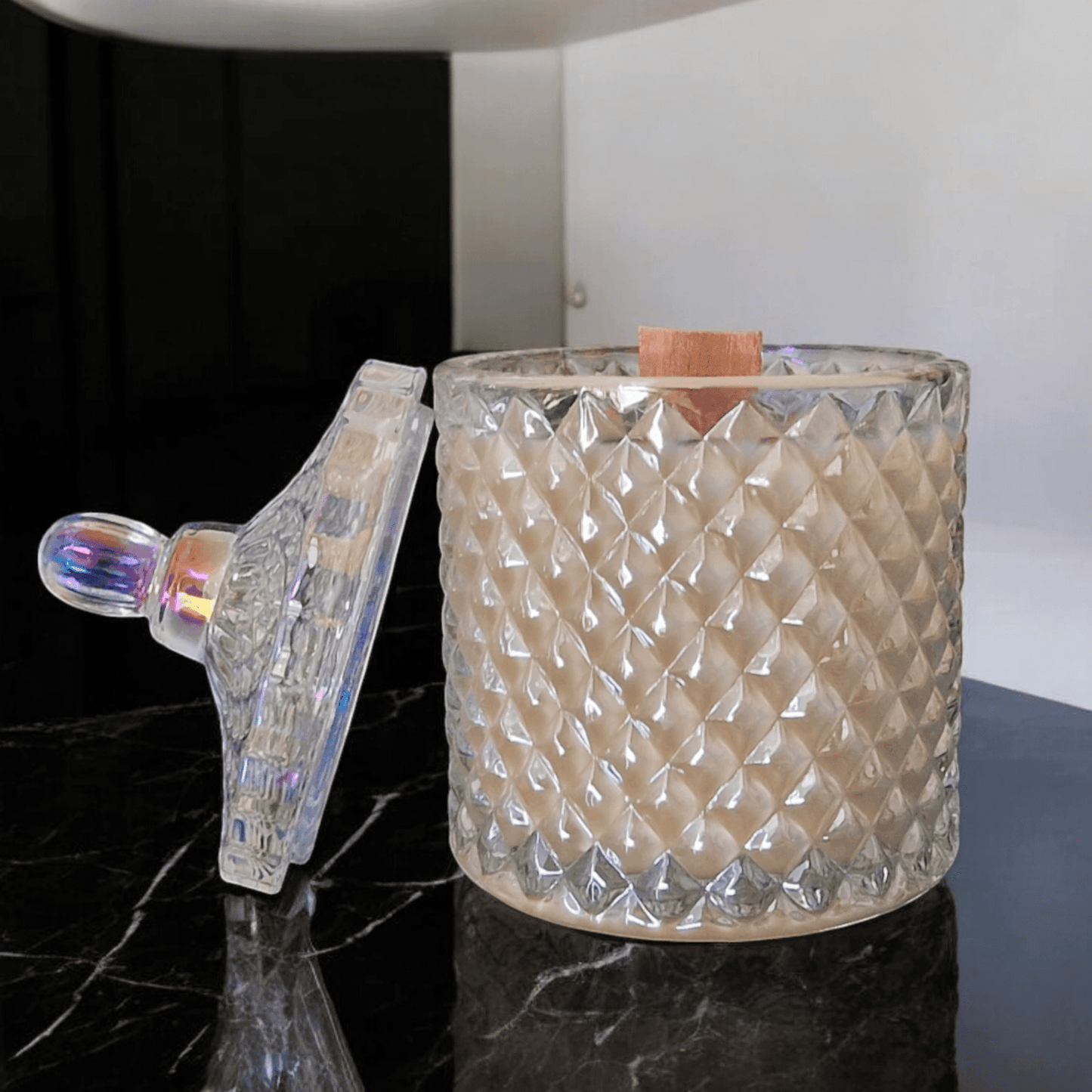 Mandarin & Sandalwood Candle - Bougie Hermit