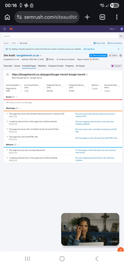 Warm Spice Vanilla Vegan Wax Melt