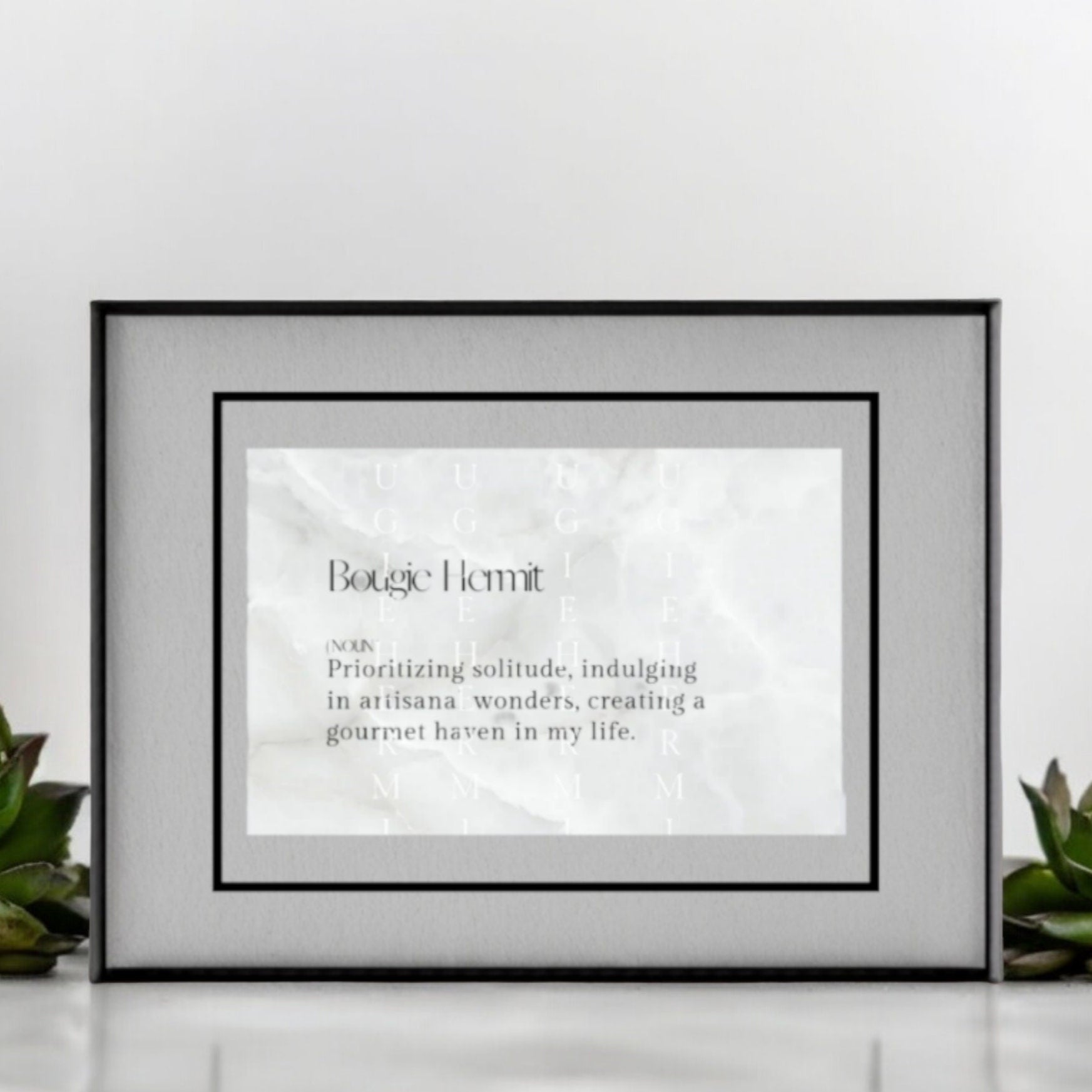 Bougie Hermit Prints