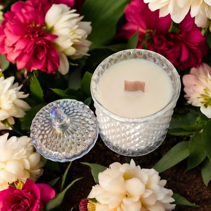 "The Bougie Hermit Signature Scent Candle, luxury vegan fragranc