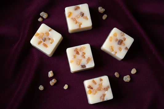 Frankincense and Myrrh wax melt cubes