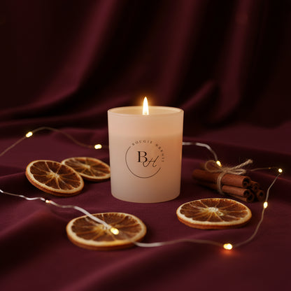 Golden Amber Christmas Candle
